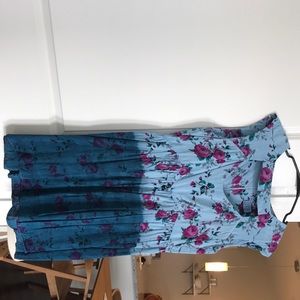 Cute floral print dress